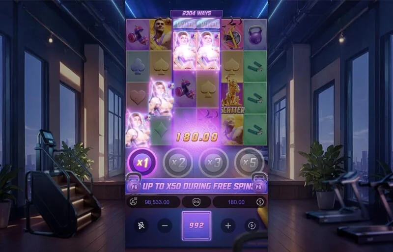 Mighty Mania – dobitak u osnovnom načinu s osvijetljenom linijom